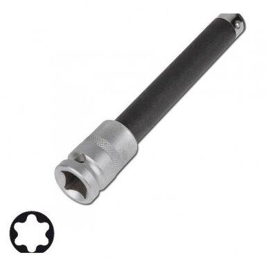 Galvutė ilga E12x150mm, 1/2" BMW galvai Galvutė ilga E12x150mm, 1/2" BMW galvai