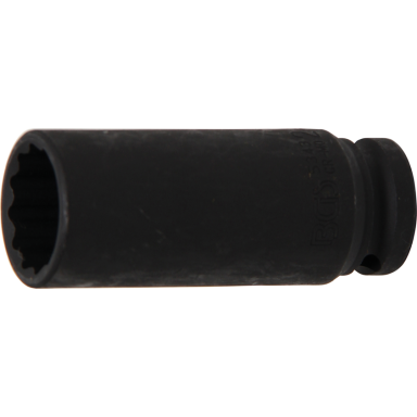 Galvutė ilga smūginė plonasienė 12 kampė, (1/2") 28mm.