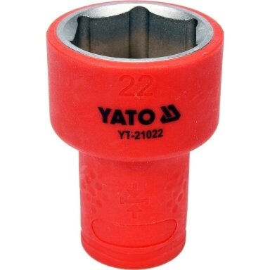 Galvutė izoliuota 22mm. 3/8" VDE