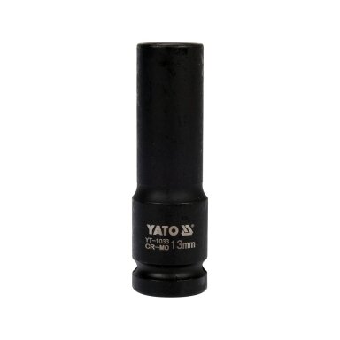 Galvutė smūginė šešiakampė ilga 12,5 mm (1/2")   13 mm.