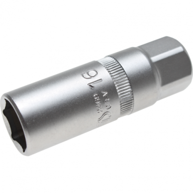 Galvutė žvakėms su magnetu, šešiakampė (3/8") 16mm.