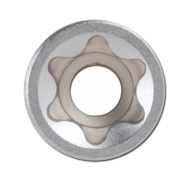 Galvučių rinkinys 7 vnt. E-Star varžtams E6-E16, 1/4" + 3/8" 1 Galvučių rinkinys 7 vnt. E-Star varžtams E6-E16, 1/4" + 3/8" 1