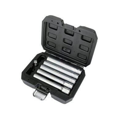 Galvučių rinkinys, labai ilgos, 10 mm (3/8") SW 8 - 14 mm. 1 Galvučių rinkinys, labai ilgos, 10 mm (3/8") SW 8 - 14 mm. 1