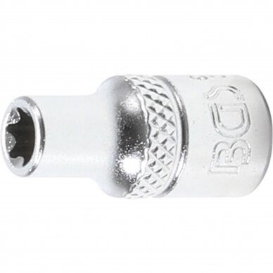 Galvutė E-star tipo varžtams 1/4" E6 Galvutė E-star tipo varžtams 1/4" E6