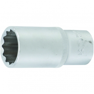 Galvute ilga 1/2", 26 mm 12-kampė Galvute ilga 1/2", 26 mm 12-kampė