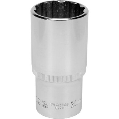 Galvute ilga 1/2", 30 mm 12-kampė Galvute ilga 1/2", 30 mm 12-kampė