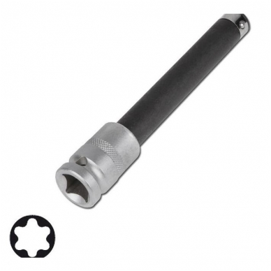 Galvutė ilga E12x150mm, 1/2" BMW galvai Galvutė ilga E12x150mm, 1/2" BMW galvai