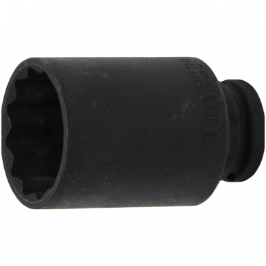 Galvutė ilga smūginė plonasienė 12 kampė, (1/2") 39mm. Galvutė ilga smūginė plonasienė 12 kampė, (1/2") 39mm.