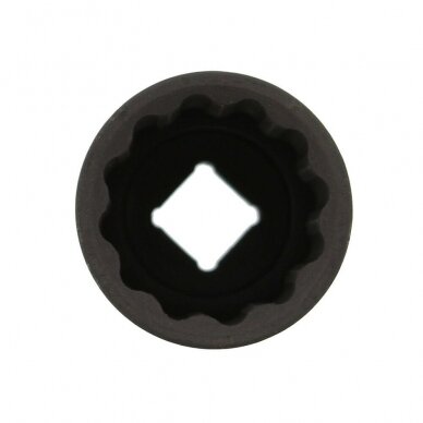 Galvutė ilga smūginė plonasienė 12 kampų (1/2") 32mm. 1 Galvutė ilga smūginė plonasienė 12 kampų (1/2") 32mm. 1