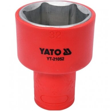 Galvutė izoliuota 32mm. 1/2" VDE
