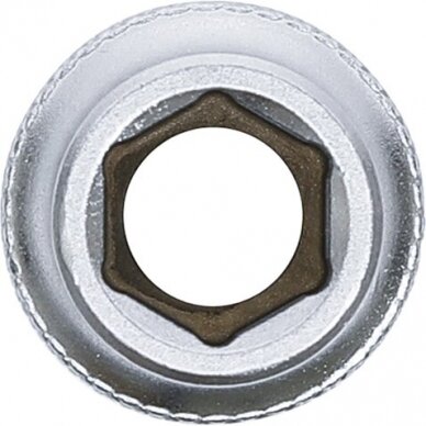 Galvutė šešiakampė ilga (1/2") 11mm. 1 Galvutė šešiakampė ilga (1/2") 11mm. 1