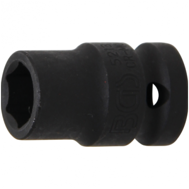 Galvutė smūginė šešiakampė - 12,5mm. (1/2") 13mm. Galvutė smūginė šešiakampė - 12,5mm. (1/2") 13mm.