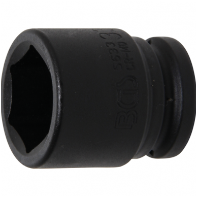 Galvutė smūginė šešiakampė (3/4") 33mm. Galvutė smūginė šešiakampė (3/4") 33mm.