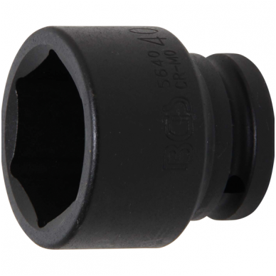 Galvutė smūginė šešiakampė (3/4") 40mm. Galvutė smūginė šešiakampė (3/4") 40mm.