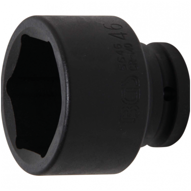 Galvutė smūginė šešiakampė (3/4") 46mm. Galvutė smūginė šešiakampė (3/4") 46mm.