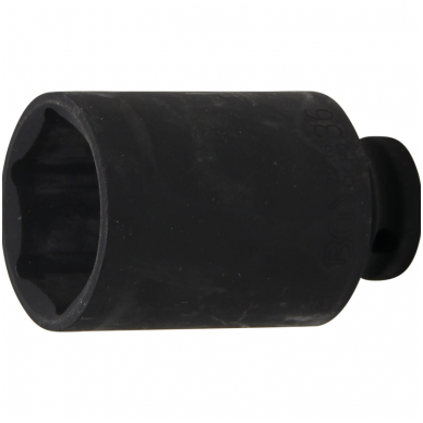 Galvutė smūginė šešiakampė ilga (1/2") 36mm. Galvutė smūginė šešiakampė ilga (1/2") 36mm.