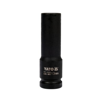 Galvutė smūginė šešiakampė ilga 12,5 mm (1/2")   13 mm.