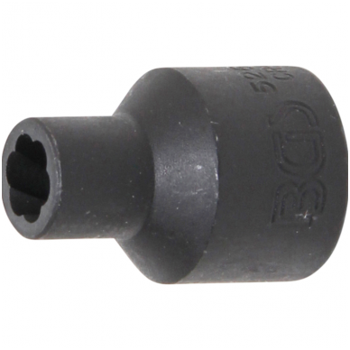 Galvutė sugadintiems varžtams 12,5 mm (1/2") | 8 mm Galvutė sugadintiems varžtams 12,5 mm (1/2") | 8 mm