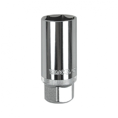 Galvutė žvakinė 1/2", 21mm Galvutė žvakinė 1/2", 21mm