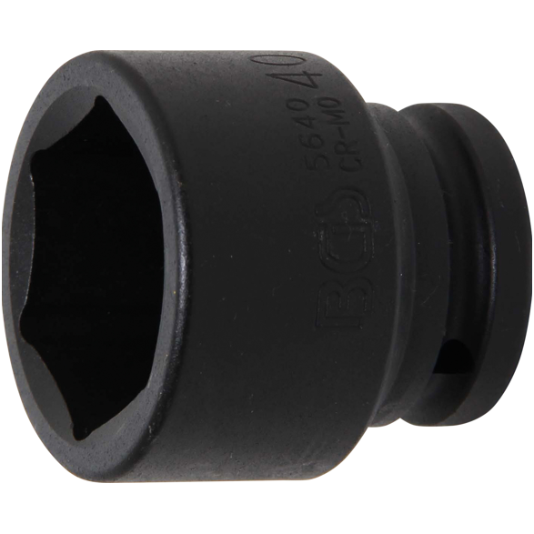Galvutė smūginė šešiakampė (3/4") 40mm. Galvutė smūginė šešiakampė (3/4") 40mm.