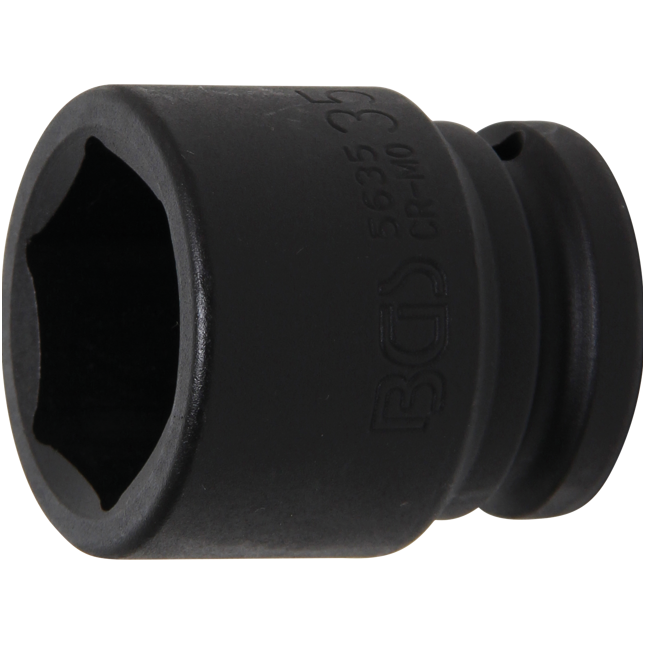 Galvutė smūginė šešiakampė (3/4") 35mm. Galvutė smūginė šešiakampė (3/4") 35mm.