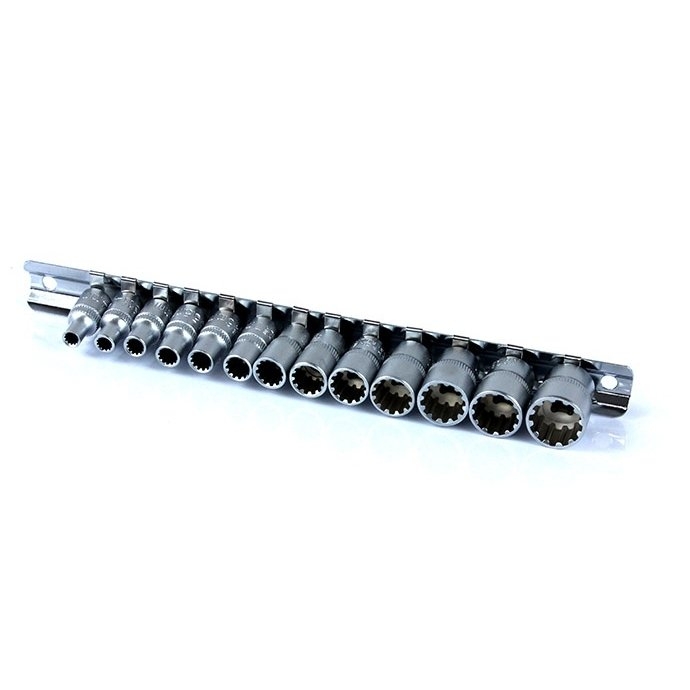 Galvučių rinkinys Daugiafunkcinės 6.3 mm (1/4") 13 vnt. 2 Galvučių rinkinys Daugiafunkcinės 6.3 mm (1/4") 13 vnt. 2