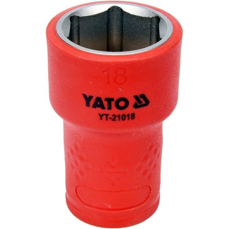 Galvutė izoliuota 18mm. 3/8" VDE Galvutė izoliuota 18mm. 3/8" VDE