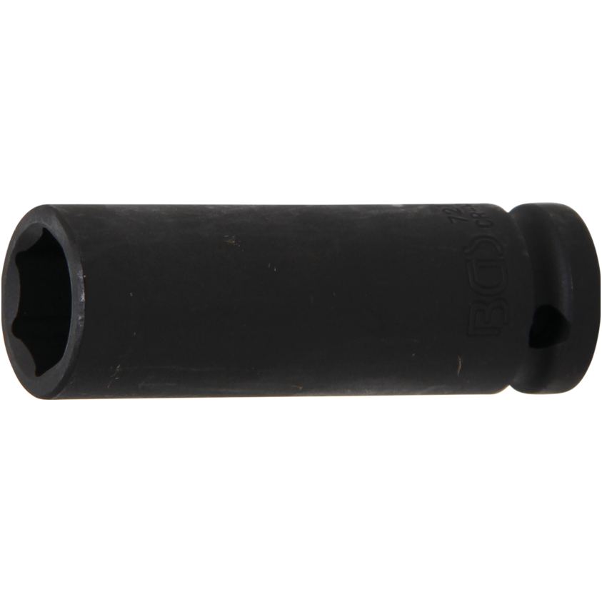 Galvutė smūginė šešiakampė ilga (1/2") 17mm.