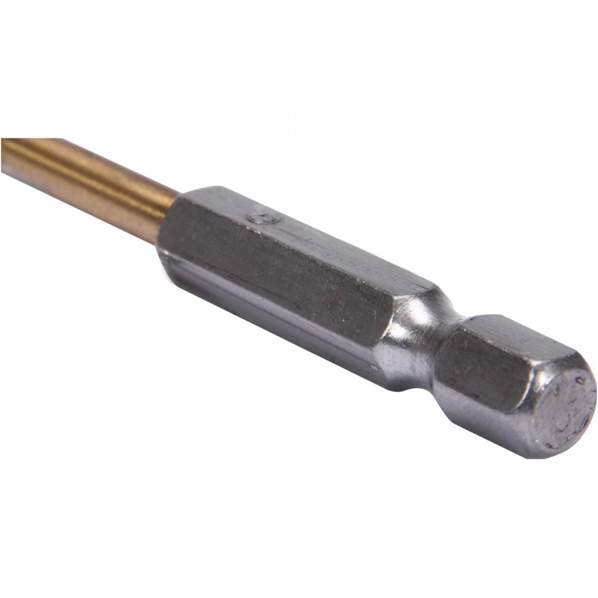 Grąžtas metalui su Hex 6.3 mm galu HSS-TiN 2.0 mm 1 Grąžtas metalui su Hex 6.3 mm galu HSS-TiN 2.0 mm 1
