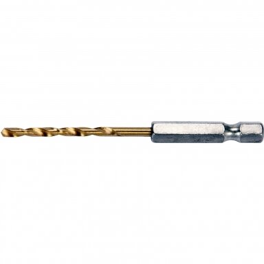Grąžtas metalui su Hex 6.3 mm (1/4") galu HSS-TiN | 3.2 mm Grąžtas metalui su Hex 6.3 mm (1/4") galu HSS-TiN | 3.2 mm
