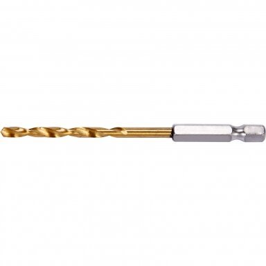 Grąžtas metalui su Hex 6.3 mm (1/4") galu HSS-TiN | 4.8 mm