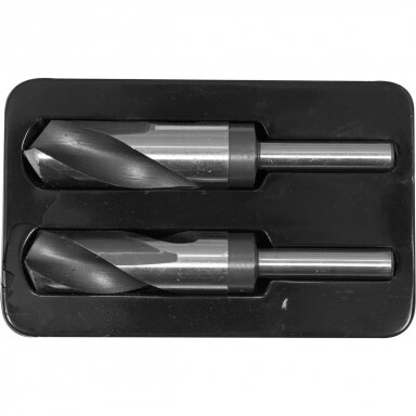 Grąžtų metalui rinkinys 26,28mm. 2vnt. Grąžtų metalui rinkinys 26,28mm. 2vnt.