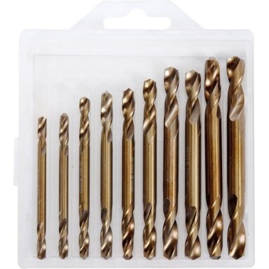 Grąžtų metalui rinkinys dvipusiai 3.0-6.0mm. 10vnt. Grąžtų metalui rinkinys dvipusiai 3.0-6.0mm. 10vnt.