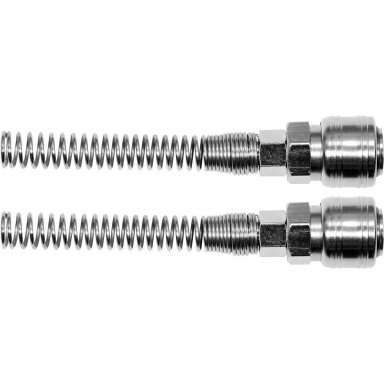 Greitos jungtys žarnai (lizdai) su spyruoklėmis 6x10mm. 2vnt.