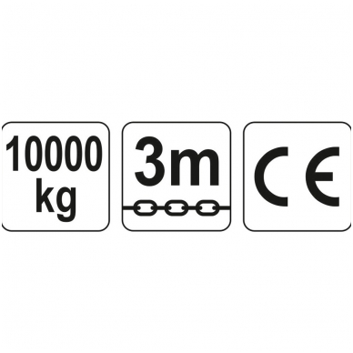 Grandininė gervė 3M. 10T 2 Grandininė gervė 3M. 10T 2