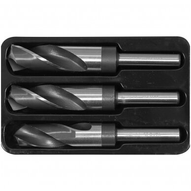 Grąžtų metalui rinkinys 22-24-25mm. 3vnt. Grąžtų metalui rinkinys 22-24-25mm. 3vnt.