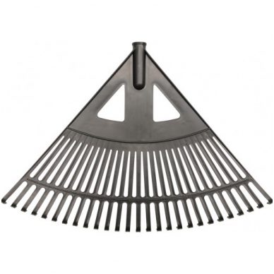 Grėblys vėduoklinis be koto 580 mm pločio, 27 dantukų Grėblys vėduoklinis be koto 580 mm pločio, 27 dantukų