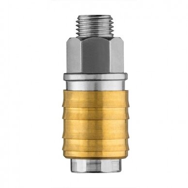 Greita jungtis lizdas išorinis 1/4" Greita jungtis lizdas išorinis 1/4"