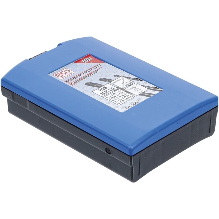 Grąžtų rinkinys HSS-G M35 kobalto plienas, 1-10mm. - 19vnt. 5