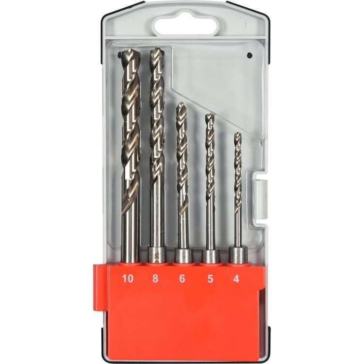 Grąžtai metalui HSS 6542 SDS PLUS 4 - 10mm. 5vnt. 2 Grąžtai metalui HSS 6542 SDS PLUS 4 - 10mm. 5vnt. 2