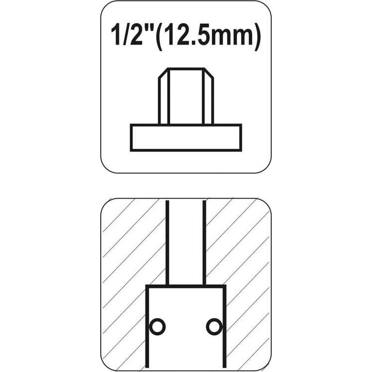 Greita jungtis 1/2" lizdas (išorinis) 2
