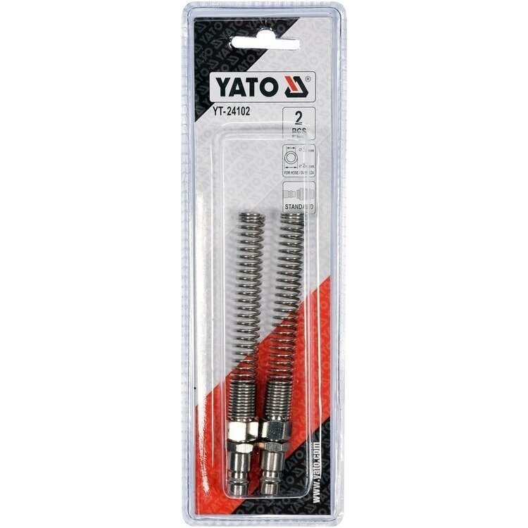 Greitos jungtys žarnai (kištukai) su spyruoklėmis 5x8mm. 2vnt. 2 Greitos jungtys žarnai (kištukai) su spyruoklėmis 5x8mm. 2vnt. 2