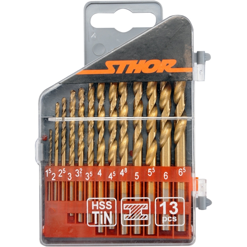 Grąžtai metalui 1.5-6.5mm. 13vnt. Grąžtai metalui 1.5-6.5mm. 13vnt.