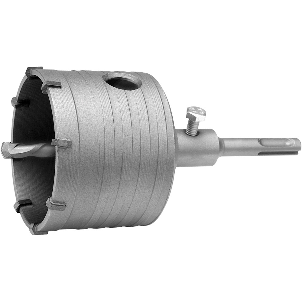 Gręžimo karūna mūrui iki 80 mm, SDS PLUS antgalis Gręžimo karūna mūrui iki 80 mm, SDS PLUS antgalis