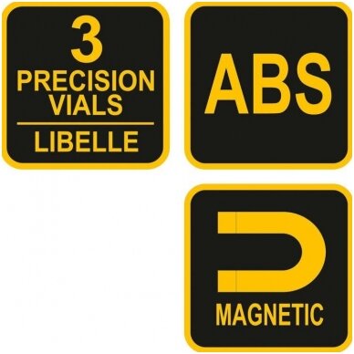 Gulsčiukas magnetinis lankstus 4 Gulsčiukas magnetinis lankstus 4