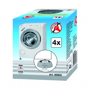 Antivibracinės skalbimo mašinoms kojelės (4vnt)