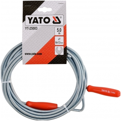 Gyvatukas kanalizacijai - Ø 6 mm - 5 m 1