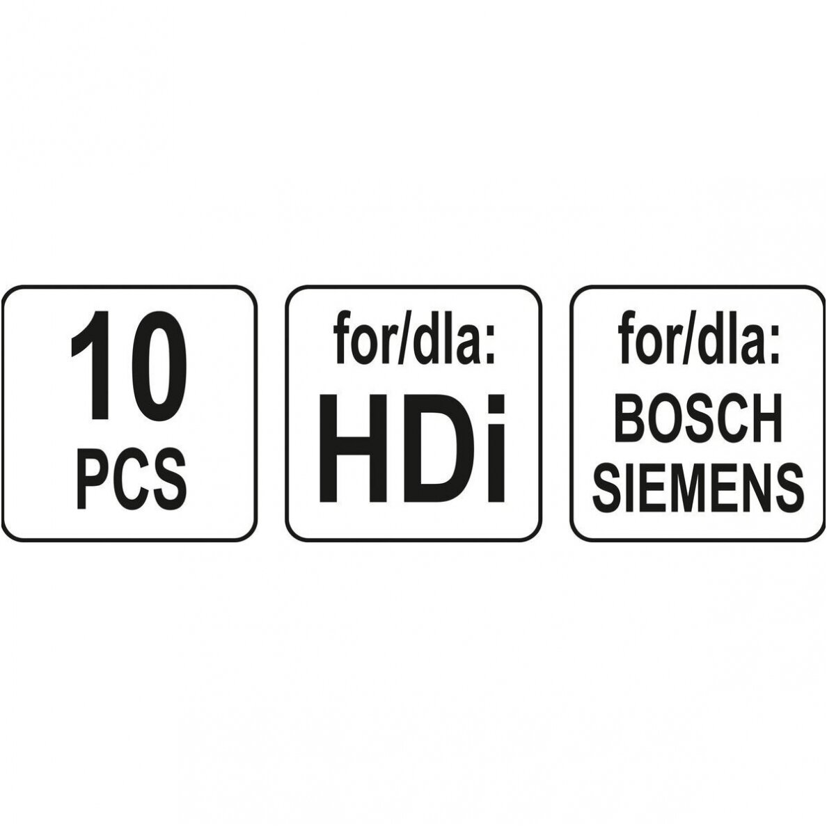 HDI purkštukų išėmėjas 8vnt. 2