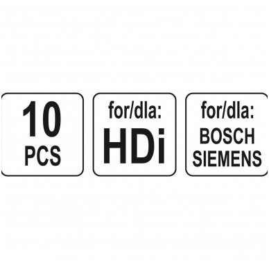 HDI purkštukų išėmėjas 8vnt. 2 HDI purkštukų išėmėjas 8vnt. 2