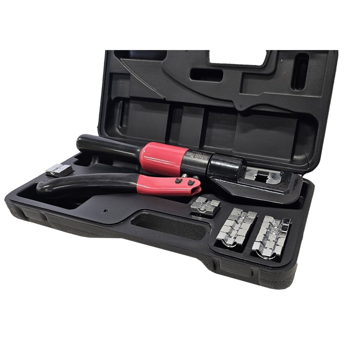 Hidraulinis kraštų užspaudimo įrankis 4-70 mm² 8 t Hidraulinis kraštų užspaudimo įrankis 4-70 mm² 8 t